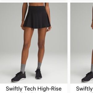 Lululemon Swiftly tech high rise tennis skirt